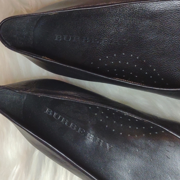 Burberry Black Flats Bow Detail size EU 35 - Picture 6 of 15